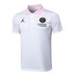 Polo PSG 2025-2026 Blanc Rose