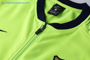 Survetement Barcelona 2018 2019 Vert