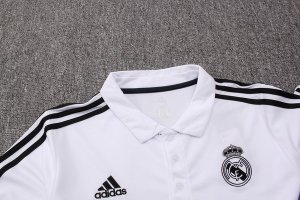 Polo Real Madrid Ensemble Complet 2018 2019 Blanc