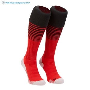 Chaussette Manchester United Domicile 2018 2019 Rouge