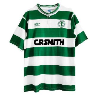 Thailande Maillot Celtic Domicile Retro 1888 1988 Vert