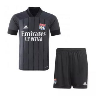 Maillot Lyon Exterieur Enfant 2020 2021 Gris