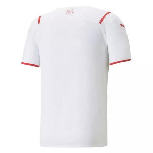 Thailande Maillot Suisse Exterieur 2021 Blanc