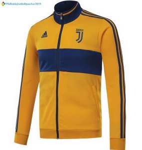 Survetement Juventus 2017 2018 Jaune Bleu