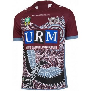 Maillot Manly Sea Eagles 2018 Rouge Maillot Manly Sea Eagles 2018 Rouge