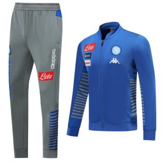 Survetement Naples 2019 2020 Gris Bleu Survetement Naples 2019 2020 Gris Bleu