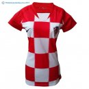 Maillot Croatie Domicile Femme 2018 Rouge