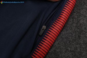 Survetement Paris Saint Germain Enfant 2017 2018 Rouge Bleu