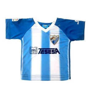 Maillot Málaga Domicile Enfant 2018 2019 Bleu Blanc