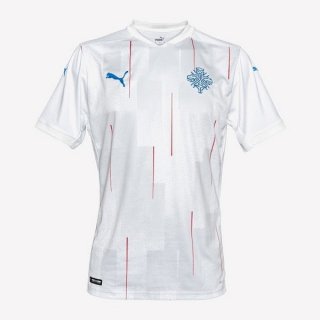 Thailande Maillot Islande Exterieur 2020 Blanc