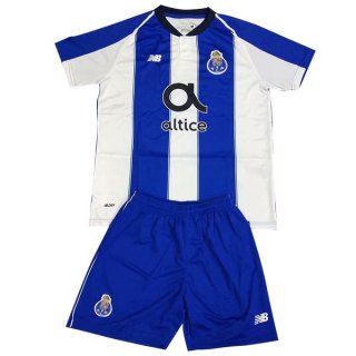 Maillot Porto Domicile Enfant 2018 2019 Blanc Bleu