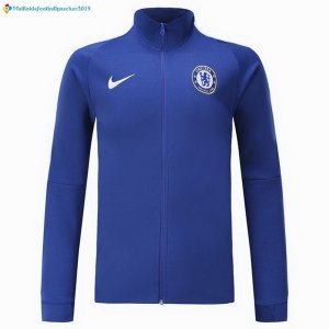 Survetement Chelsea 2017 2018 Bleu Clair