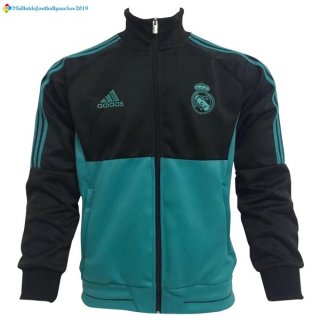 Veste Real Madrid 2017 2018 Noir Vert Veste Real Madrid 2017 2018 Noir Vert