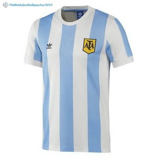 Maillot Argentine Domicile Retro 1978 Bleu