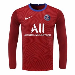 Maillot Paris Saint Germain ML Gardien 2020 2021 Rouge