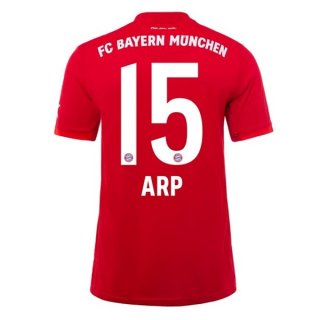 Maillot Bayern Munich NO.15 ARP Domicile 2019 2020 Rouge Maillot Bayern Munich NO.15 ARP Domicile 2019 2020 Rouge