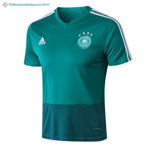 Maillot Entrainement Allemagne Ensemble Complet 2018 Vert