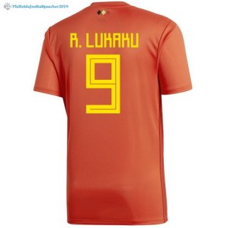Maillot Belgica Domicile R.lukaku 2018 Rouge Maillot Belgica Domicile R.lukaku 2018 Rouge