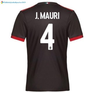 Maillot Milan Third J.Mauri 2017 2018 Maillot Milan Third J.Mauri 2017 2018