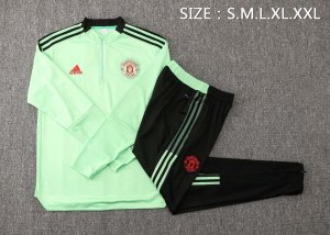 Training Top Manchester United 2022 Vert Noir