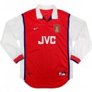 Maillot Arsenal Domicile ML Retro 1998 1999 Rouge