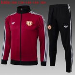 Enfant Survetement Manchester United 2025-2026 Rouge