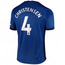 Maillot Chelsea NO.4 Christensen Domicile 2020 2021 Bleu