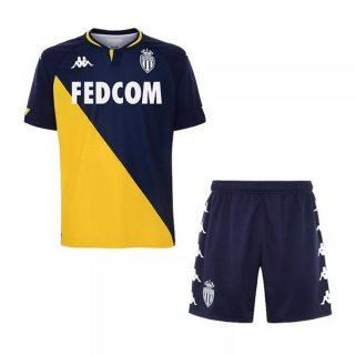 Maillot AS Monaco Exterieur Enfant 2020 2021 Jaune