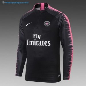 Survetement Paris Saint Germain 2018 2019 Noir Rose