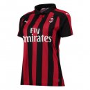 Maillot AC Milan Domicile Femme 2018 2019 Rouge Noir