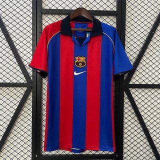 Thailande Maillot Barcelone Domicile Retro 2001-2002 Thailande Maillot Barcelone Domicile Retro 2001-2002