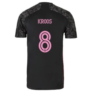 Maillot Real Madrid Third NO.8 Kroos 2020 2021 Noir