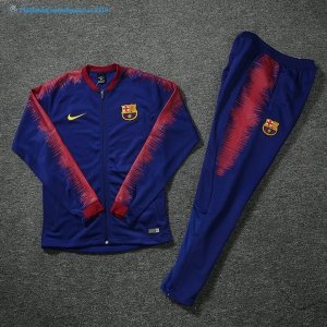 Survetement Barcelona 2018 2019 Bleu Rouge