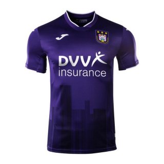 Thailande Maillot Anderlecht Domicile 2020 2021 Purpura