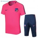 Maillot Entrainement Atletico Madrid Ensemble Complet 2017 2018 Rose