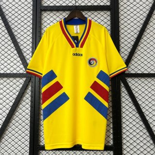 Thailande Maillot Romania Domicile Retro 1994 Thailande Maillot Romania Domicile Retro 1994