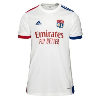 Maillot Lyon Domicile Femme 2020 2021 Blanc Maillot Lyon Domicile Femme 2020 2021 Blanc