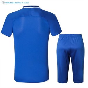 Entrainement Chelsea Conjunto Completo 2017 2018 Bleu