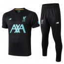 Entrainement Liverpool Ensemble Complet 2019 2020 Vert Noir