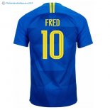 Maillot Brésil Exterieur Fred 2018 Bleu