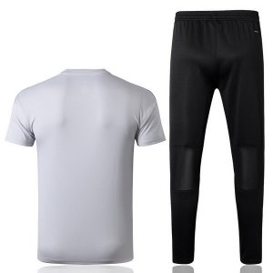 Entrainement Real Madrid Ensemble Complet 2018 2019 Blanc Gris