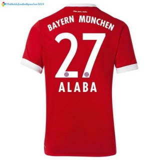 Maillot Bayern Munich Domicile Alaba 2017 2018