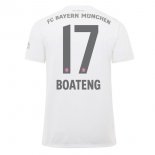 Maillot Bayern Munich NO.17 Boateng Exterieur 2019 2020 Blanc