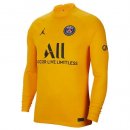 Thailande Maillot Paris Saint Germain Gardien 2021 2022 Jaune