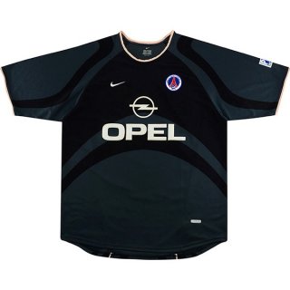 Thailande Maillot Paris Saint Germain Third Retro 2001 Noir Thailande Maillot Paris Saint Germain Third Retro 2001 Noir