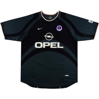 Thailande Maillot Paris Saint Germain Third Retro 2001 Noir