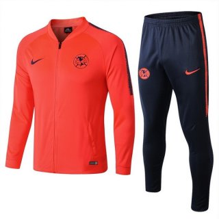 Survetement Club América 2018 2019 Orange Rouge Survetement Club América 2018 2019 Orange Rouge
