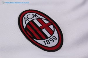 Polo AC Milan Ensemble Complet 2017 2018 Blanc