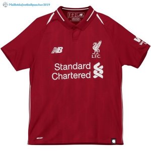 Maillot Liverpool Domicile Enfant 2018 2019 Rouge