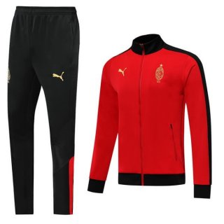 Survetement AC Milan Rouge Noir 2019 2020 Survetement AC Milan Rouge Noir 2019 2020